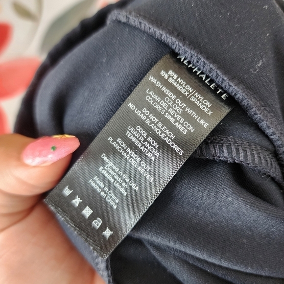 Alphalete Blue Camo Tappered Joggers Comfort Run Lounge Mens S - Picture 11 of 12